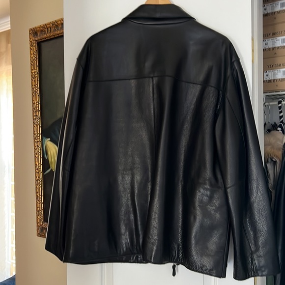 U2 WEAR me out Leather Mens Jacket - Picture 8 of 10